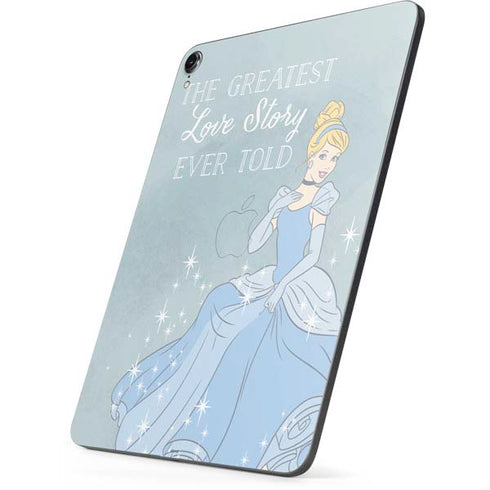 Disney Cinderella Greatest Love Story Ever Told Apple iPad Pro Skin