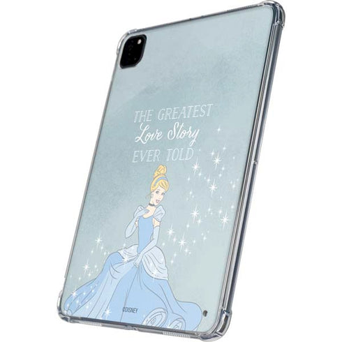 Disney Cinderella Greatest Love Story Ever Told iPad Pro 11in (2024) Clear Case
