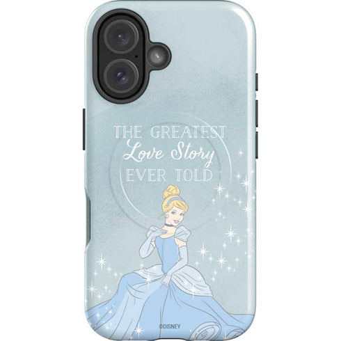 Disney Cinderella Greatest Love Story Ever Told iPhone 16 Plus Magsafe Impact Case