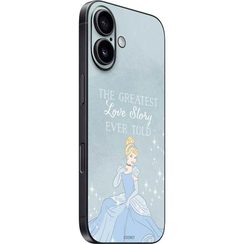 Disney Cinderella Greatest Love Story Ever Told iPhone 16 Plus Skin