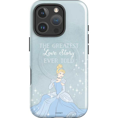 Disney Cinderella Greatest Love Story Ever Told iPhone 16 Pro Magsafe Impact Case