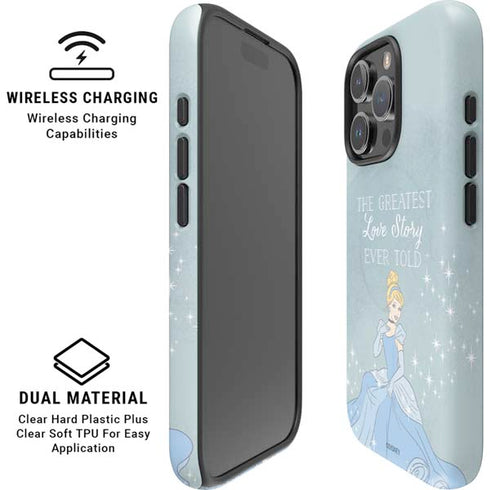Disney Cinderella Greatest Love Story Ever Told iPhone 16 Pro Magsafe Impact Case
