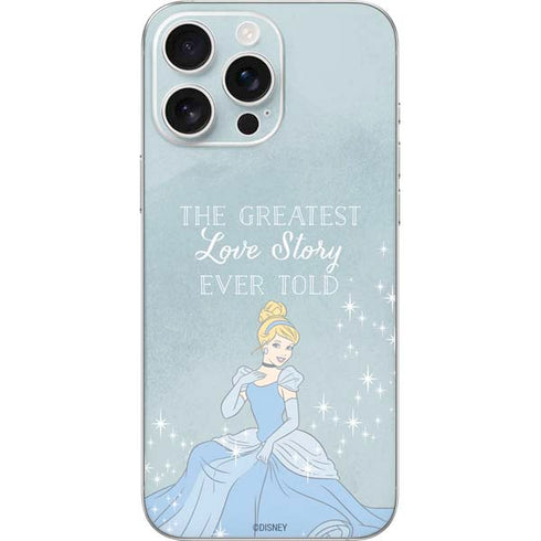 Disney Cinderella Greatest Love Story Ever Told iPhone 16 Pro Max Skin