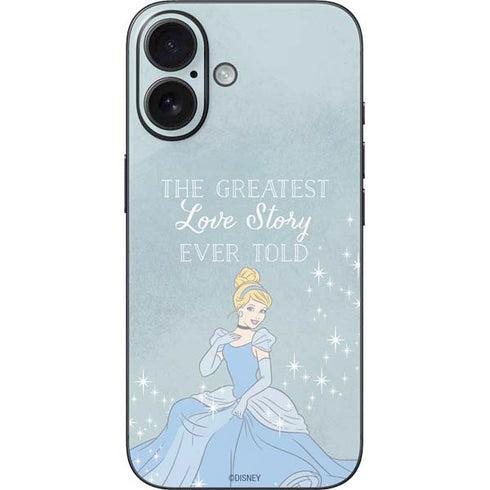 Disney Cinderella Greatest Love Story Ever Told iPhone 16 Skin