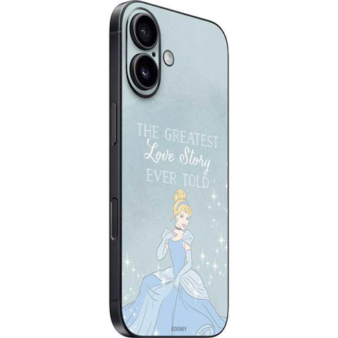Disney Cinderella Greatest Love Story Ever Told iPhone 16 Skin