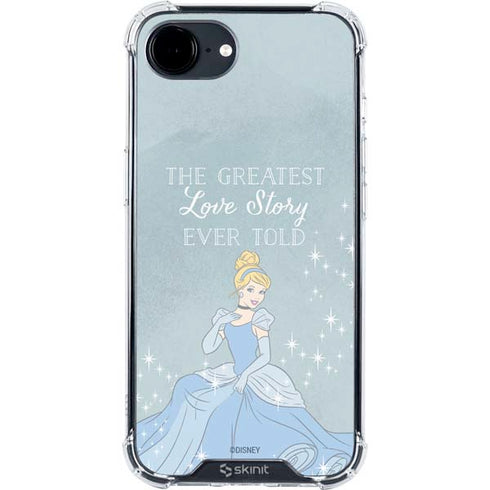 Disney Cinderella Greatest Love Story Ever Told iPhone 16e Clear Case