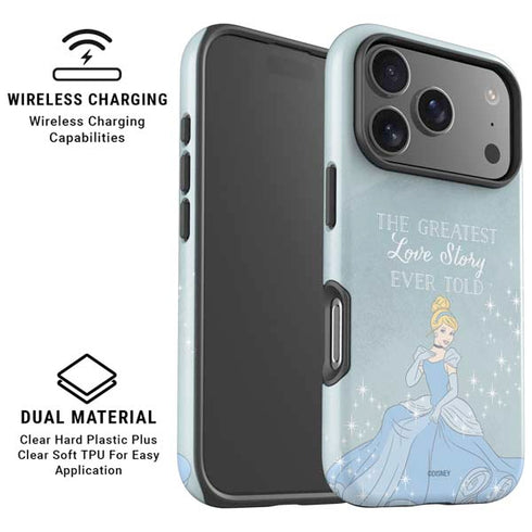 Disney Cinderella Greatest Love Story Ever Told iPhone 17 Pro Max Magsafe Impact Case