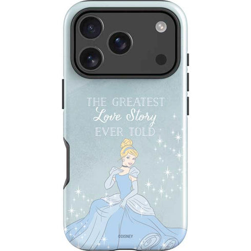 Disney Cinderella Greatest Love Story Ever Told iPhone 18 Pro Max Impact Case