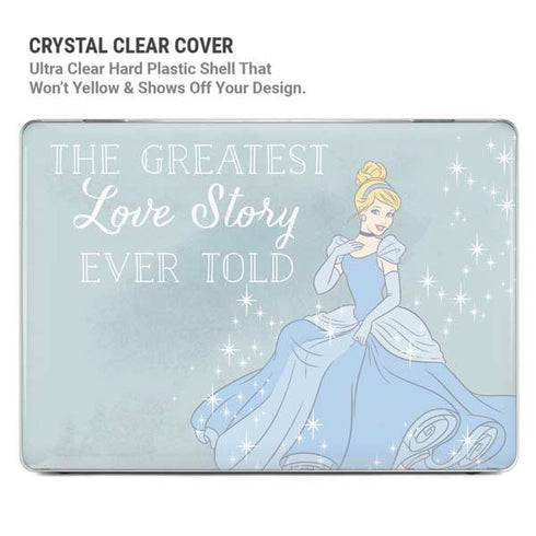 Disney Cinderella Greatest Love Story Ever Told MacBook Pro 14in (2021-24) Case plus Skin