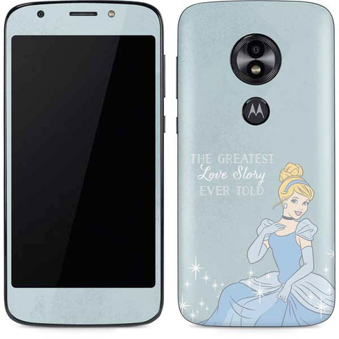 Disney Cinderella Greatest Love Story Ever Told Moto E5 Play Skin