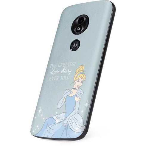 Disney Cinderella Greatest Love Story Ever Told Moto E5 Play Skin