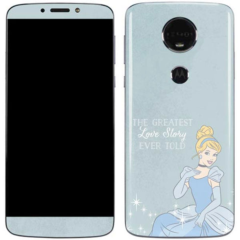 Disney Cinderella Greatest Love Story Ever Told Moto E5 Plus Skin
