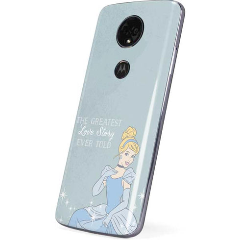 Disney Cinderella Greatest Love Story Ever Told Moto E5 Plus Skin