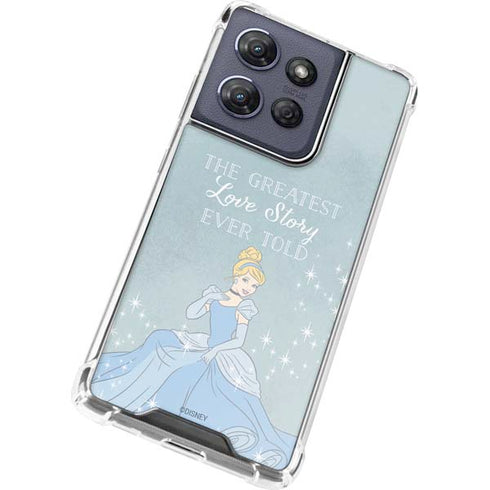 Disney Cinderella Greatest Love Story Ever Told Moto G 5G (2025) Clear Case