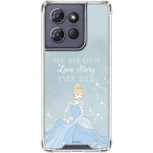 Disney Cinderella Greatest Love Story Ever Told Moto G Play 5G (2025) Clear Case