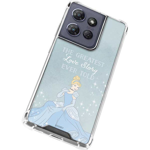 Disney Cinderella Greatest Love Story Ever Told Moto G Play 5G (2025) Clear Case