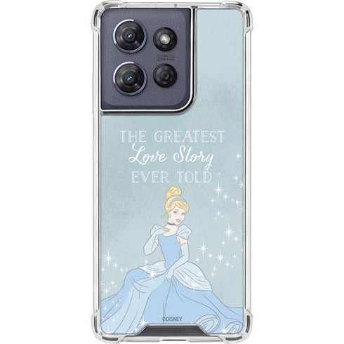 Disney Cinderella Greatest Love Story Ever Told Moto G Stylus 5G (2025) Clear Case