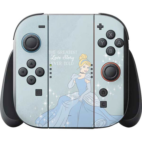 Disney Cinderella Greatest Love Story Ever Told Nintendo Switch 2 (2025) with Joy-Con Skin