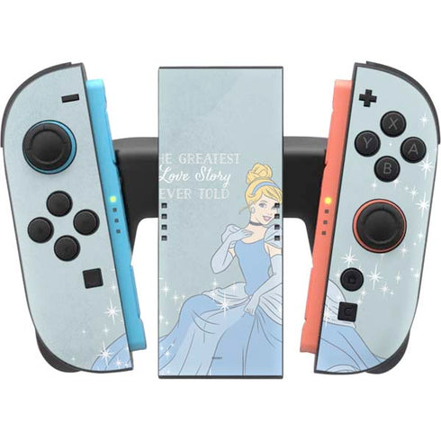 Disney Cinderella Greatest Love Story Ever Told Nintendo Switch 2 (2025) Joy-Con Controller Skin