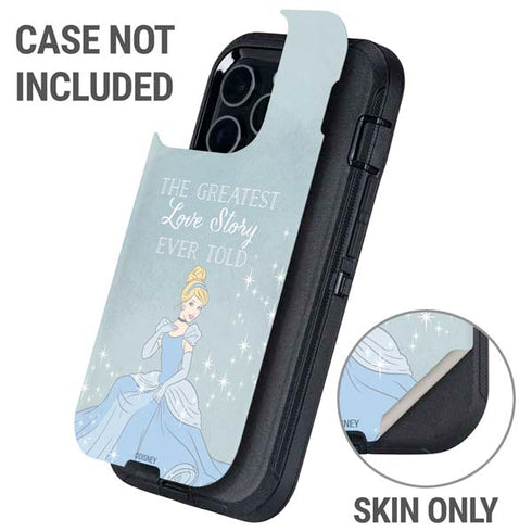 Disney Cinderella Greatest Love Story Ever Told Otterbox Defender iPhone Skin