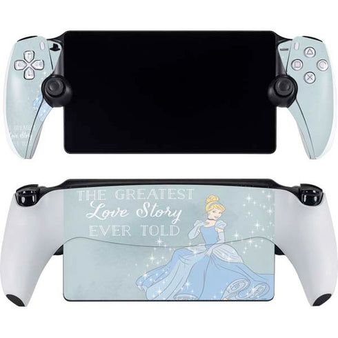 Disney Cinderella Greatest Love Story Ever Told PlayStation Portal Remote Player Skin