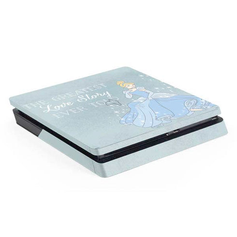 Disney Cinderella Greatest Love Story Ever Told PS4 Slim Skin