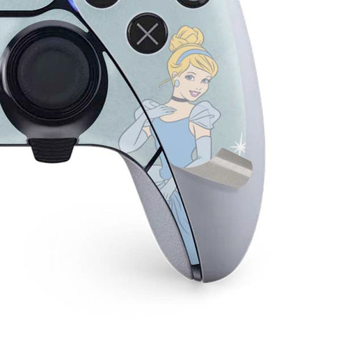 Disney Cinderella Greatest Love Story Ever Told PS5 DualSense Edge Pro Controller Skin