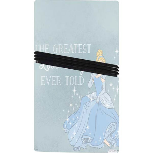 Disney Cinderella Greatest Love Story Ever Told PS5 Pro Console Skin