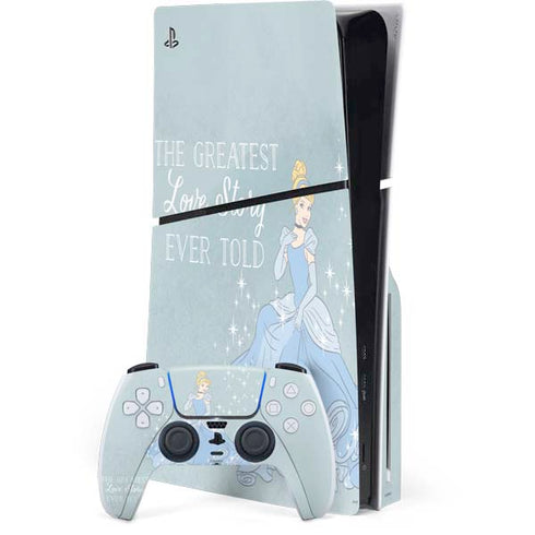 Disney Cinderella Greatest Love Story Ever Told PlayStation PS5 Skins