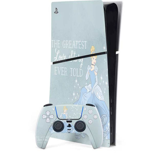 Disney Cinderella Greatest Love Story Ever Told PlayStation PS5 Skins