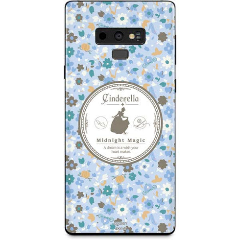 Disney Cinderella Midnight Magic Silhouette Galaxy Note 9 Skin