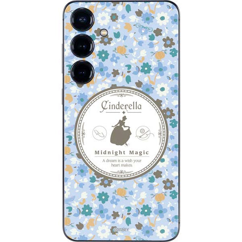 Disney Cinderella Midnight Magic Silhouette Galaxy S25 Plus Skin