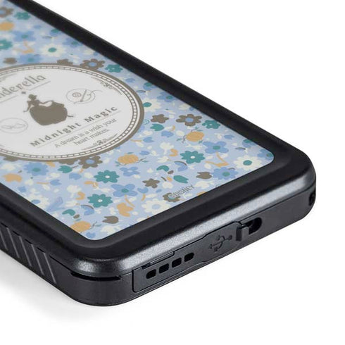 Disney Cinderella Midnight Magic Silhouette Galaxy S24 Plus Waterproof Case