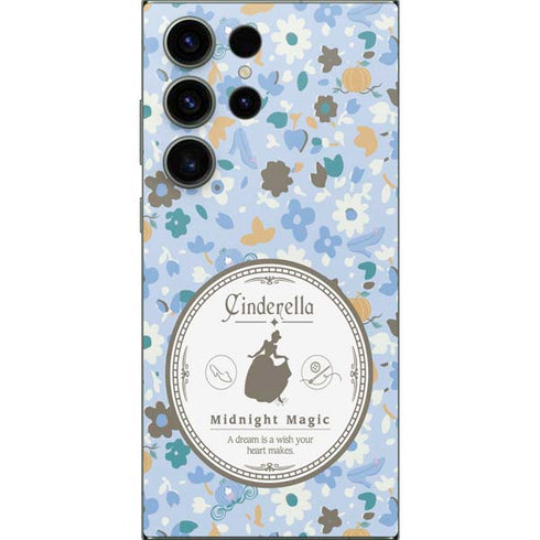Disney Cinderella Midnight Magic Silhouette Galaxy S24 Ultra Skin