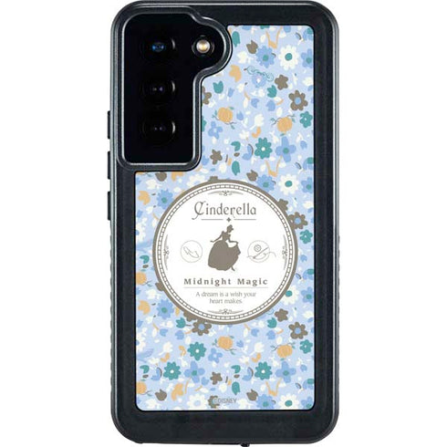 Disney Cinderella Midnight Magic Silhouette Galaxy S24 Waterproof Case