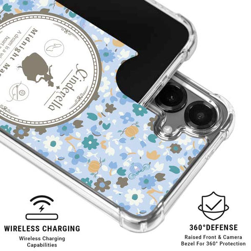 Disney Cinderella Midnight Magic Silhouette Galaxy S26 Clear Case