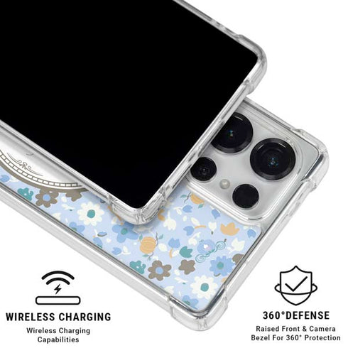 Disney Cinderella Midnight Magic Silhouette Galaxy S26 Ultra Clear Case