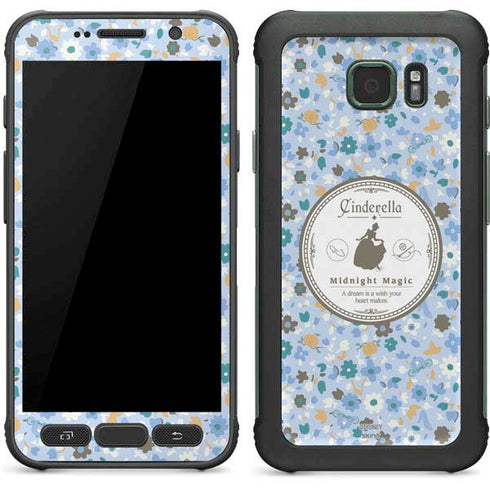 Disney Cinderella Midnight Magic Silhouette Galaxy S7 Active Skin