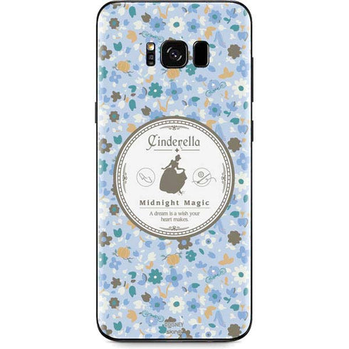 Disney Cinderella Midnight Magic Silhouette Galaxy S8 Plus Skin
