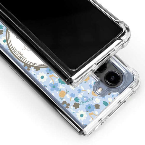 Disney Cinderella Midnight Magic Silhouette Galaxy Z Fold5 5G Clear Case