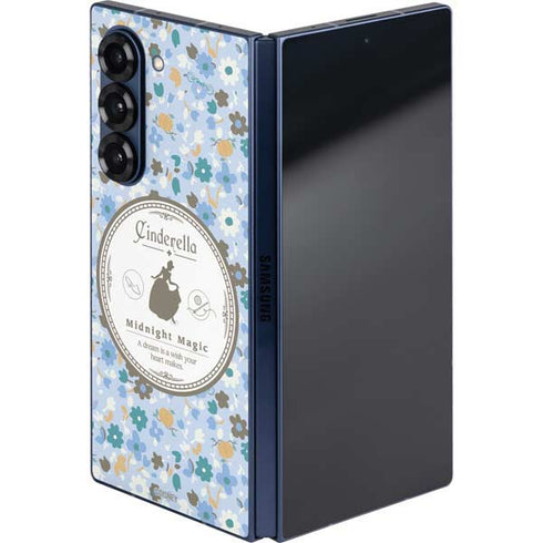 Disney Cinderella Midnight Magic Silhouette Galaxy Z Fold6 Skin