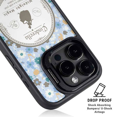 Disney Cinderella Midnight Magic Silhouette iPhone 14 Pro Max Kickstand Case