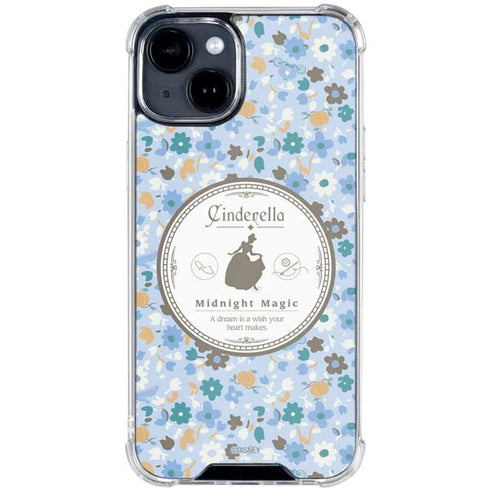 Disney Cinderella Midnight Magic Silhouette iPhone 15 Clear Case