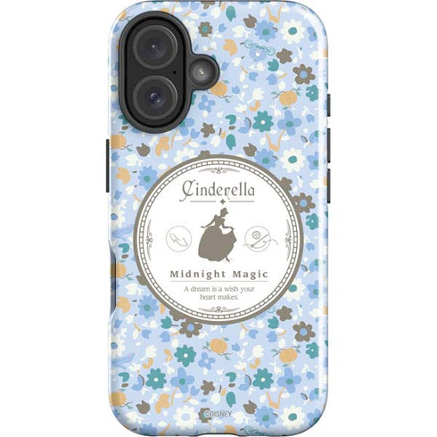 Disney Cinderella Midnight Magic Silhouette iPhone 16 Plus Impact Case