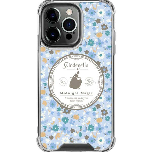 Disney Cinderella Midnight Magic Silhouette iPhone 16 Pro Max Clear Case