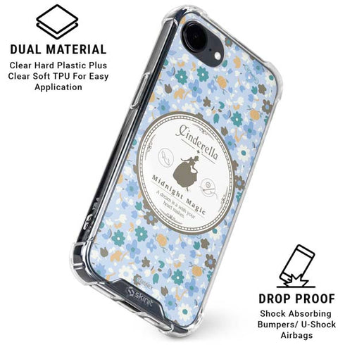 Disney Cinderella Midnight Magic Silhouette iPhone 16e Clear Case