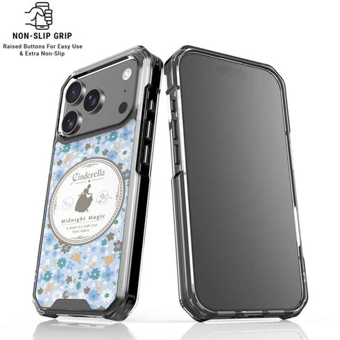 Disney Cinderella Midnight Magic Silhouette iPhone 18 Pro Clear Case