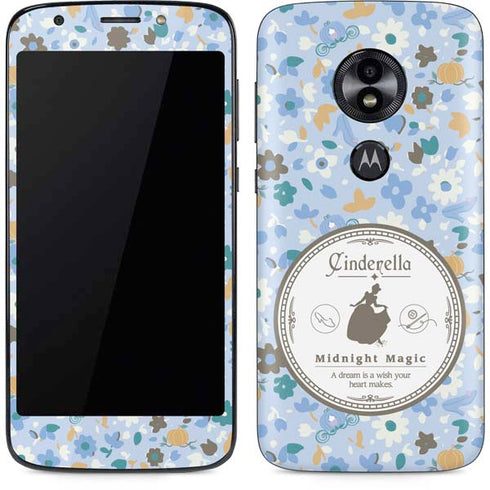 Disney Cinderella Midnight Magic Silhouette Moto E5 Play Skin