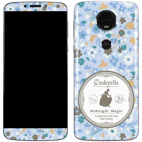Disney Cinderella Midnight Magic Silhouette Moto E5 Plus Skin