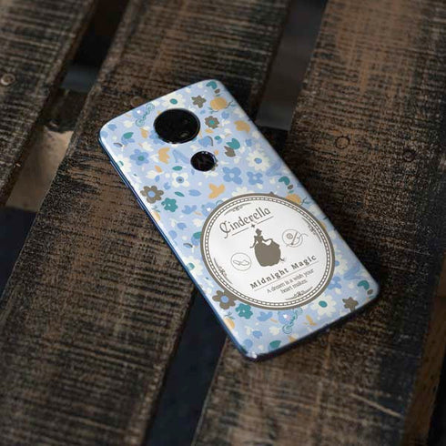 Disney Cinderella Midnight Magic Silhouette Moto E5 Plus Skin